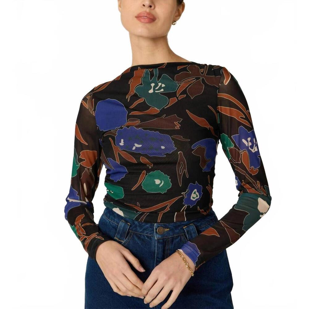 NEW CLEOBELLA remy top in mariposa black